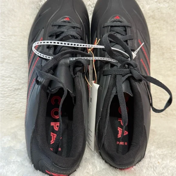 Adidas Copa Black Soccer Cleats Men's Size 8 FG Firm Ground Football Shoes